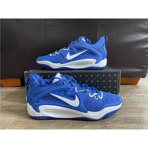 Nike KD15 TB Promo Basketball Shoes Game Royal White Men’s Sz 12 DX6648-400